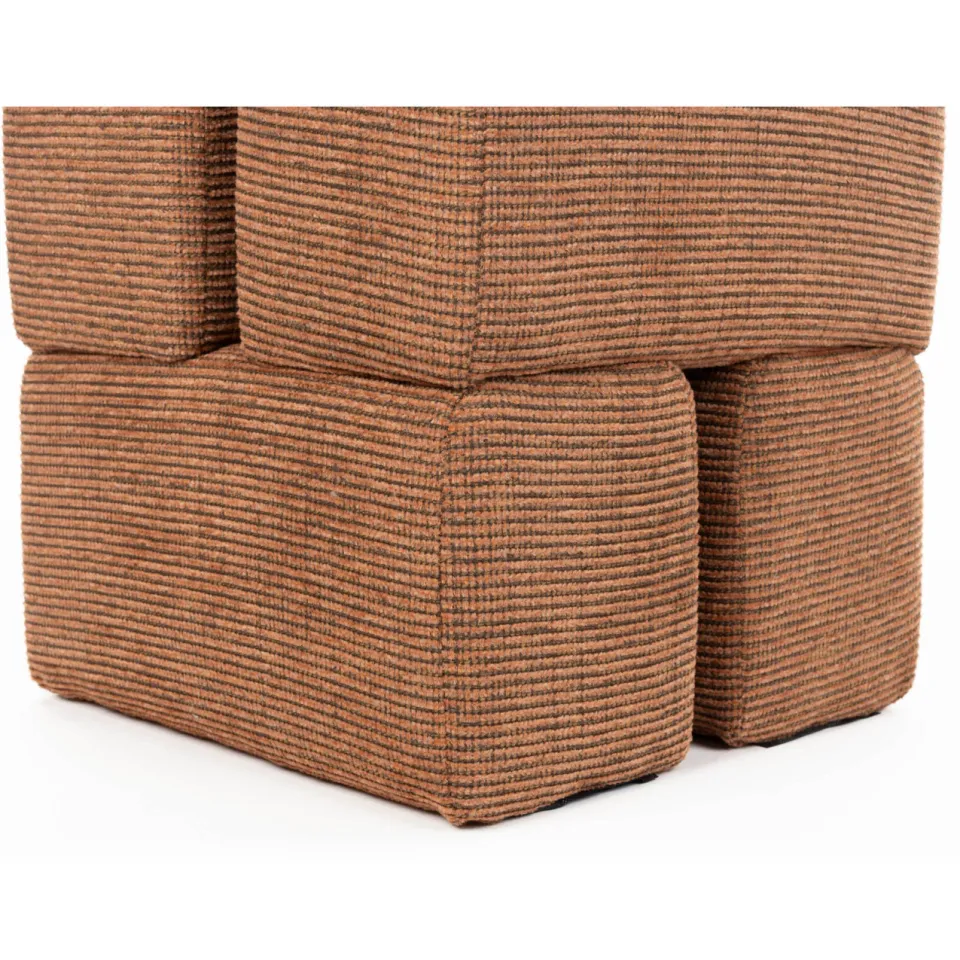 Housecraft Living poef Staple terracotta, foto 5
