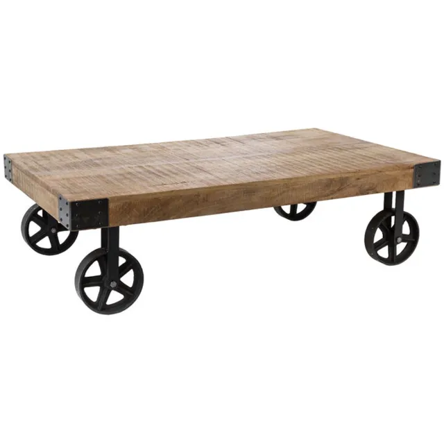 Atmosphera salontafel Silas mangohout 117x705x34 cm hout