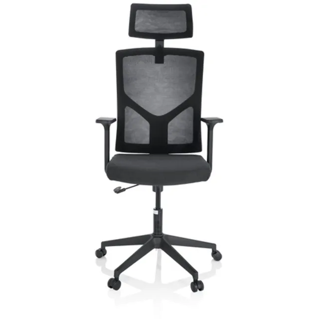 hjh office Bureaustoel BRETON B Stof / Netstof zwart hjh OFFICE