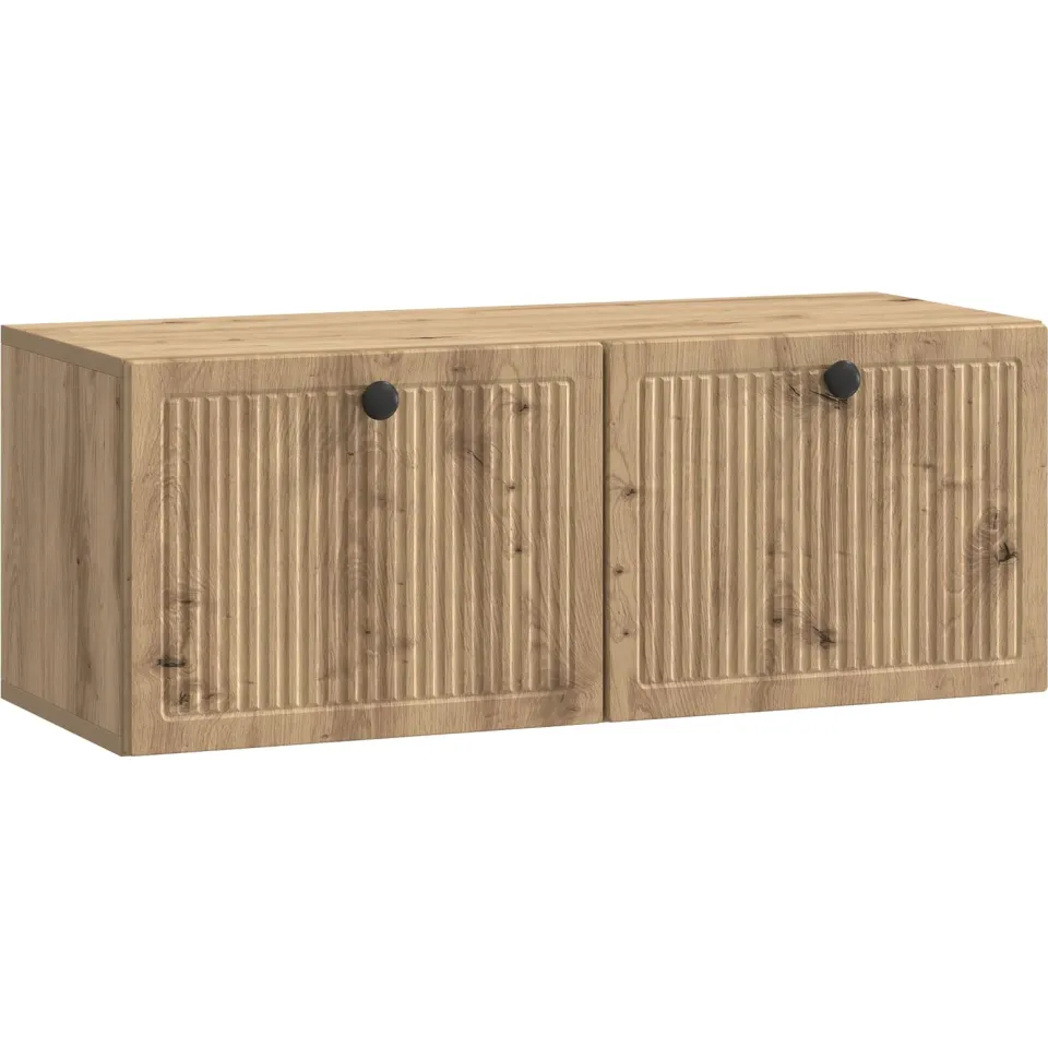 vidaXL Wandbeugel TV-kast 78,5 x 31 x 30 cm Artisanaal eiken, foto 3