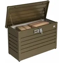 Biohort Kussenbox Pakket-box 100 - Metaal - Brons Metallic - 195l - 101x46x61cm Grijs