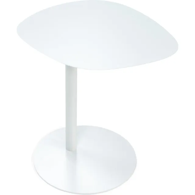Spinder Design Bijzettafel JARI - Wit - 50 Hoog - Staal