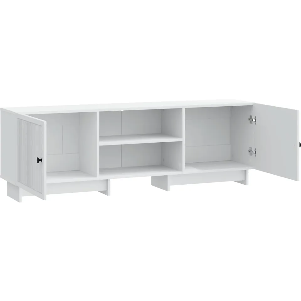 vidaXL TV-kast Wit 150 x 31 x 50 cm Geconstrueerd hout, foto 4