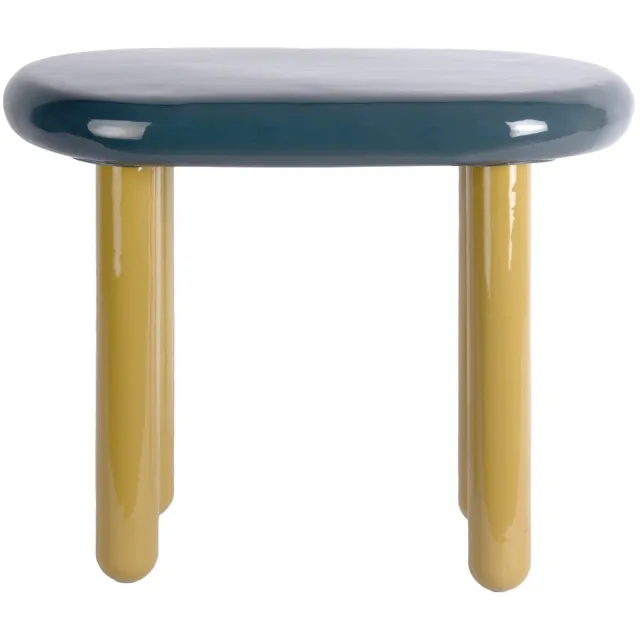 Leitmotiv Bijzettafel Firenze - Blauw - 52x30x42cm - Scandinavisch