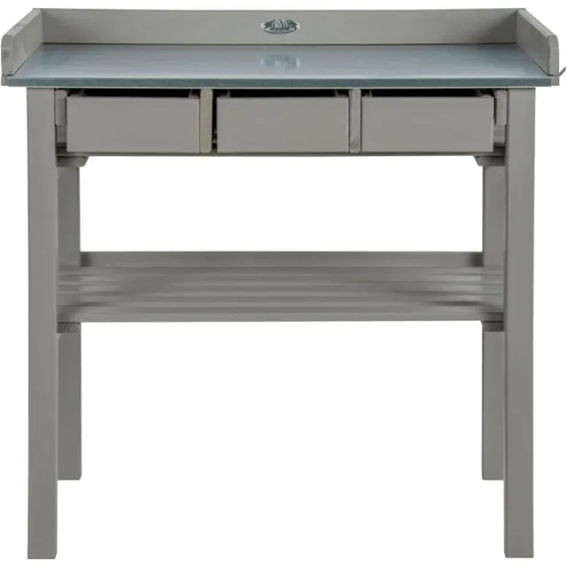 Esschert Design Esschert - Design - tuinwerktafel - grijs - CF29G