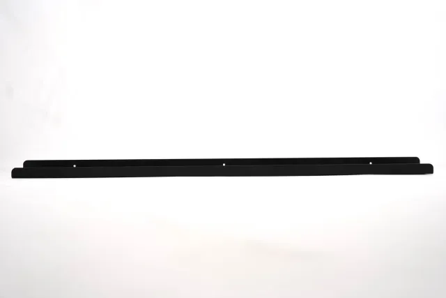 WDW-Furniture Wandplank - Metaal - 100 CM - Wandplank staal - Wandplank industrieel - wandplank zwevend - wandplank zwart - wandplank keuken