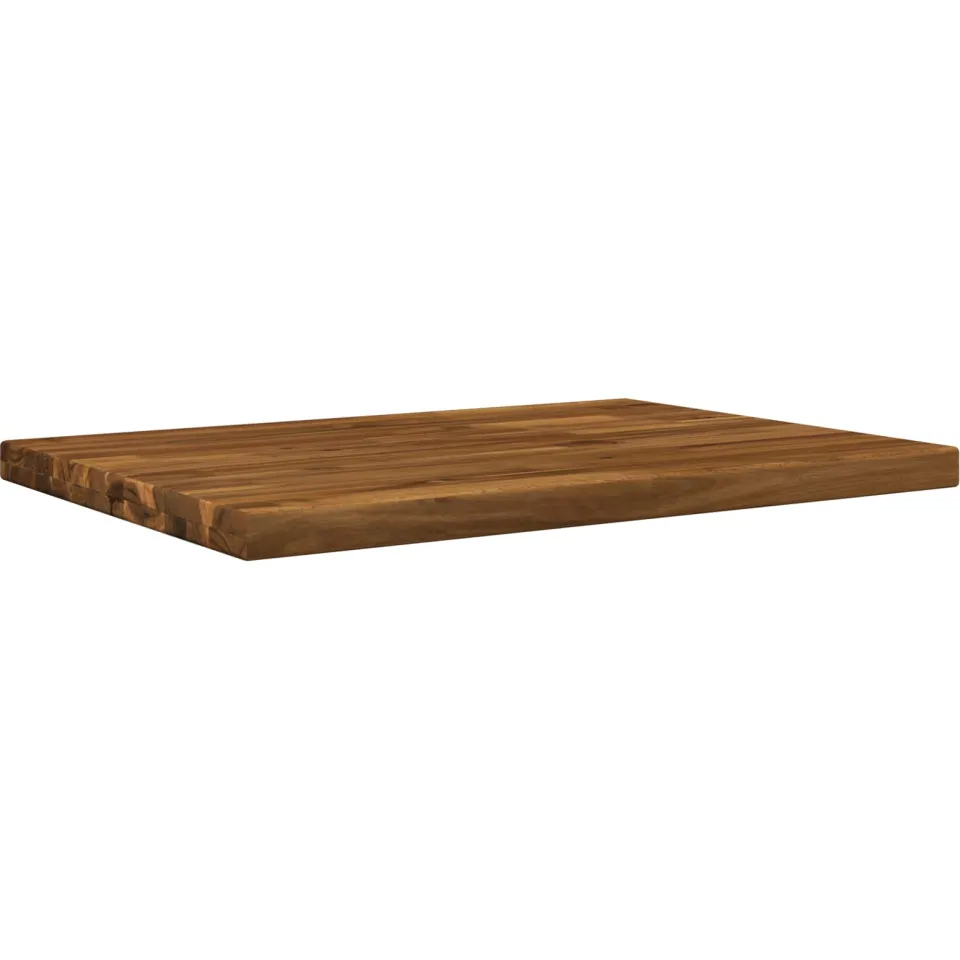 vidaXL Rechthoekig Tafelblad 60 x 50 x 3,2 cm Rechthoekig Bruin
