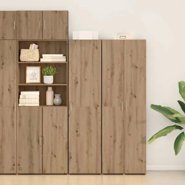 vidaXL Hoge kast Artisan Eiken 45 x 42,5 x 185 cm, foto 2