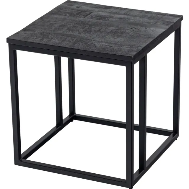 Kick Collection Kick Bijzettafel Anna - Zwart - 45x45