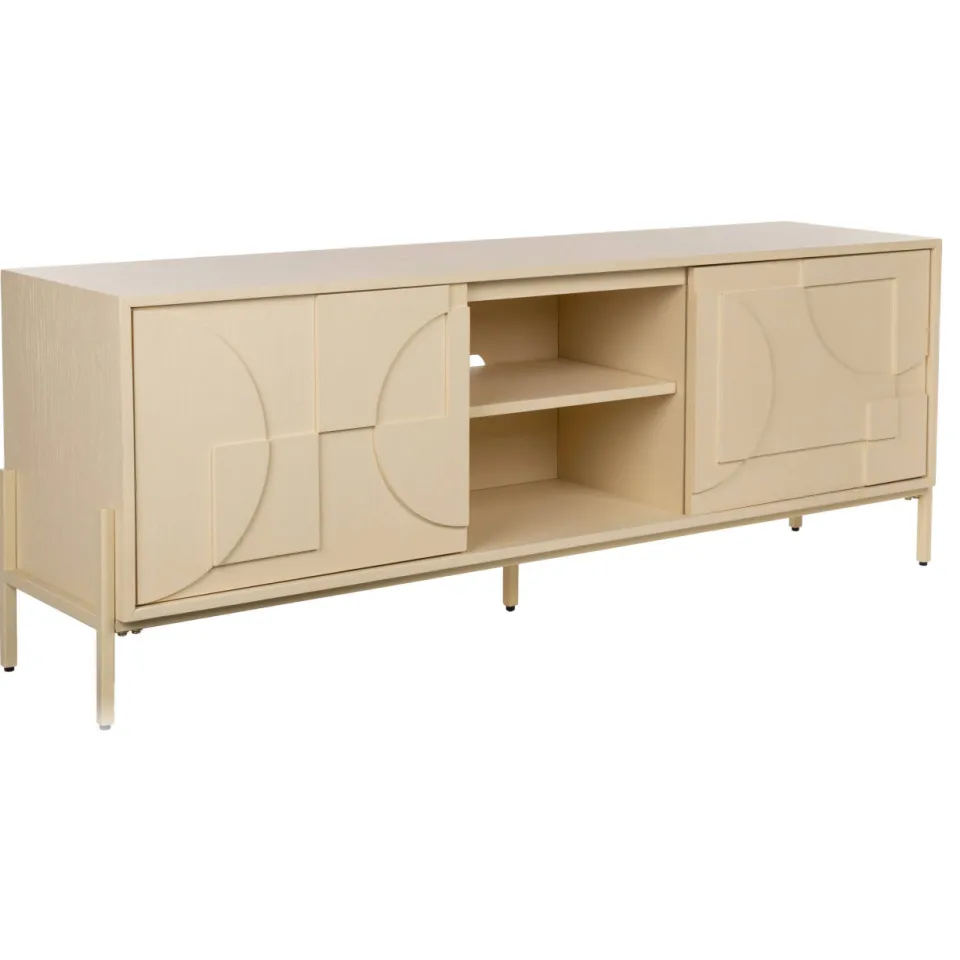 Zuiver Faces tv-meubel beige, foto 4