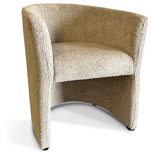 Fauteuil Steven zand teddy Bruin