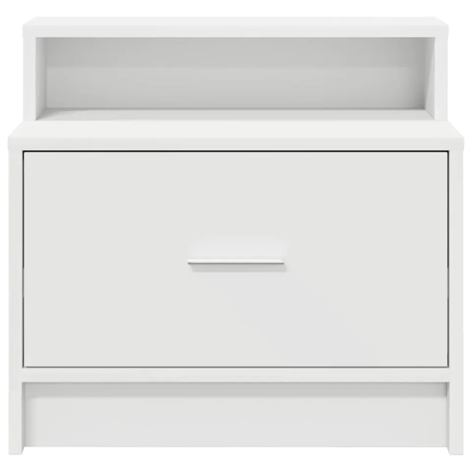 vidaXL Nachtkastjes 2 st met lade 51x31x47 cm wit, foto 4