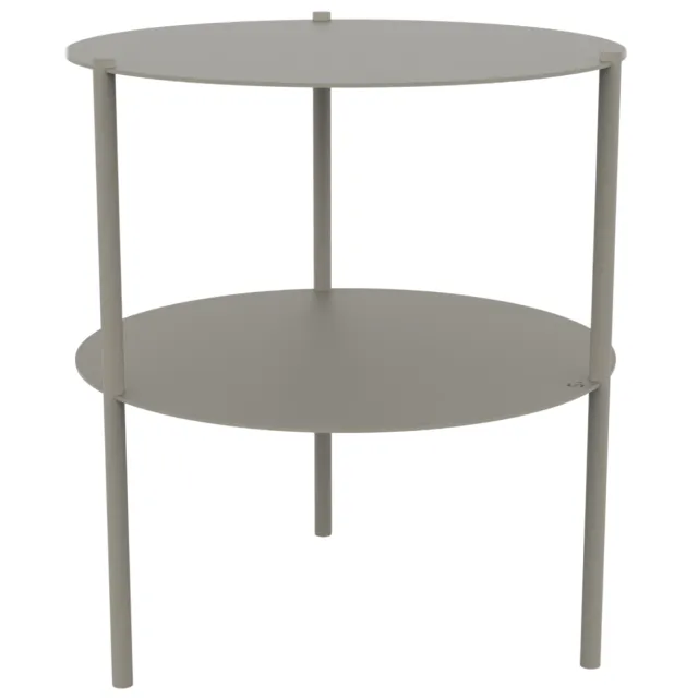 Steelful DUALUX Koffietafel - Zijde grijs