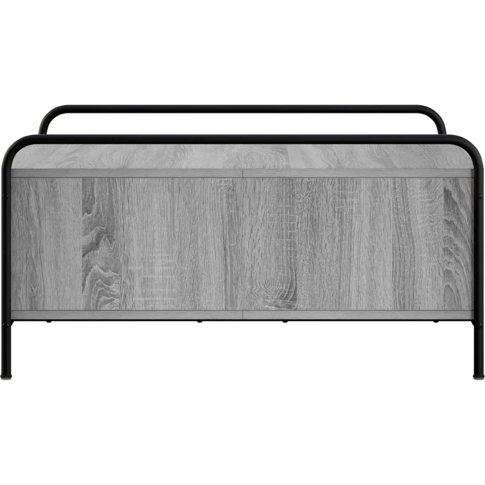 vidaXL Salontafel Grijs Sonoma 50 x 49 x 41 cm Bewerkt hout