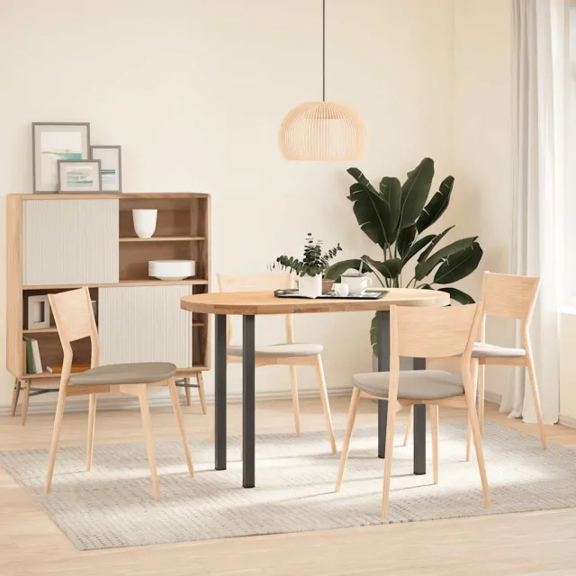 vidaXL Console tafelpoten 4 st 72-74 cm staal antraciet Anthraciet