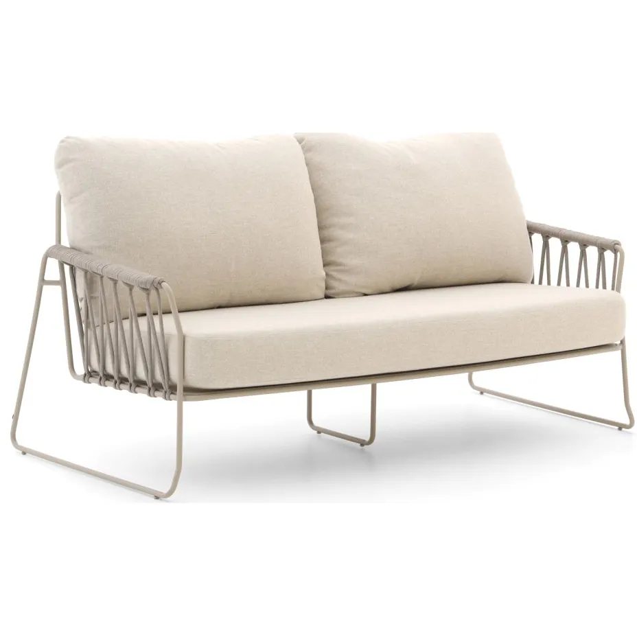Tierra Outdoor Rivera/Moretti stoel-bank loungeset 4-delig taupe, foto 4