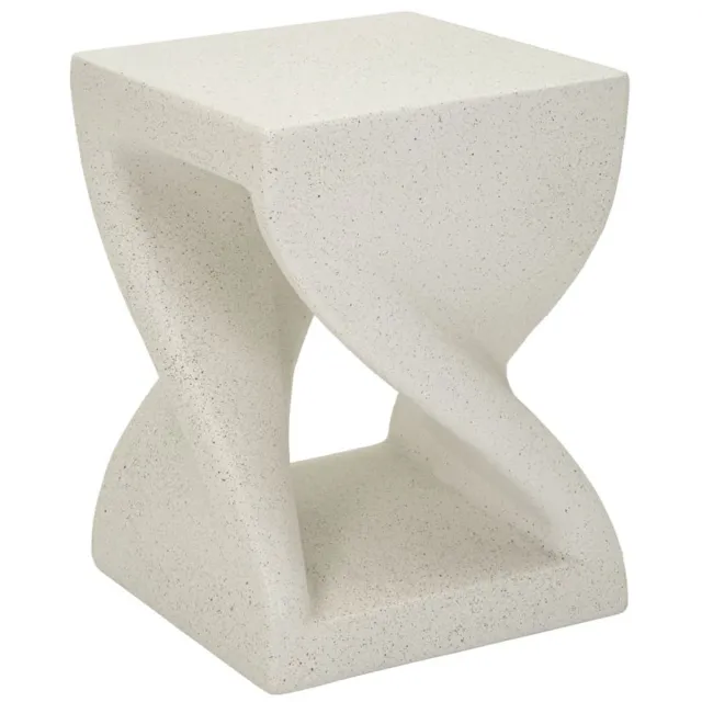 Mauro Ferretti Bijzettafel Z End Table 34×34×45 cm Crème