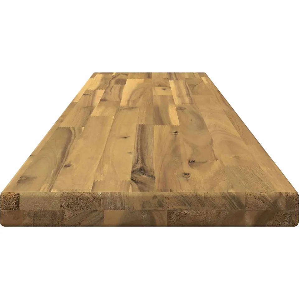 vidaXL Rechthoekig Tafelblad 110 x 30 x 3,2 cm Rechthoekig bruin, foto 2