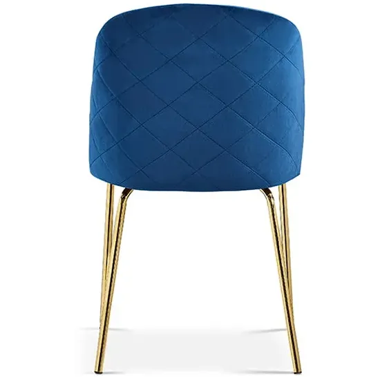 Eetkamerstoel Suze donkerblauw blauw, foto 3