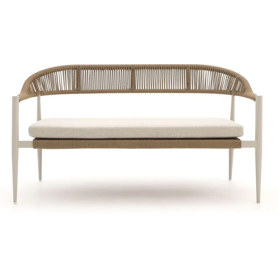 Manifesto Furniture Manifesto Belpasso stoel-bank loungeset 4-delig taupe, foto 5
