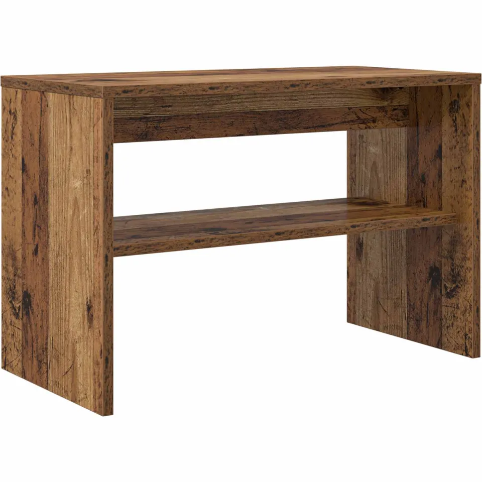vidaXL TV-kast 60 x 30 x 40 cm Oudhout Bewerkt hout bruin, foto 3