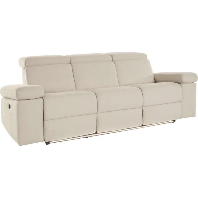 Notio Living Rayland-Sofa 3-zits - Elec. - Zand Wit