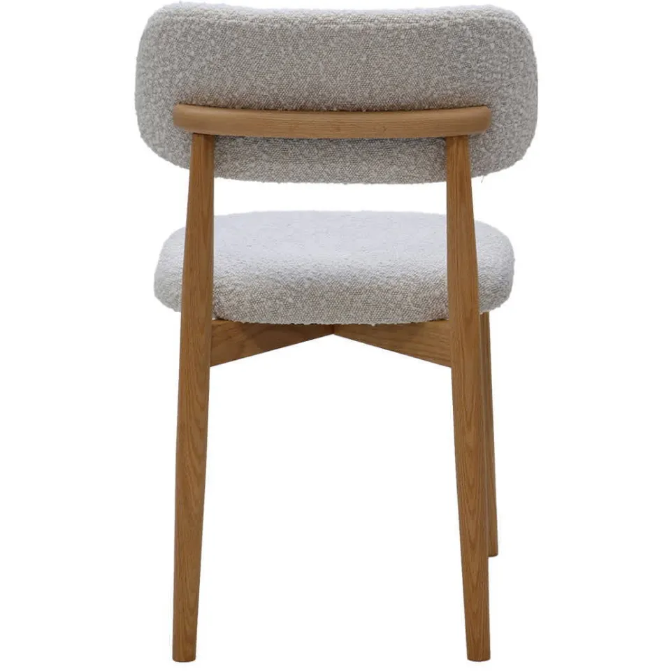 Giga Meubel eetkamerstoel Lexi eikenhout beige, foto 6