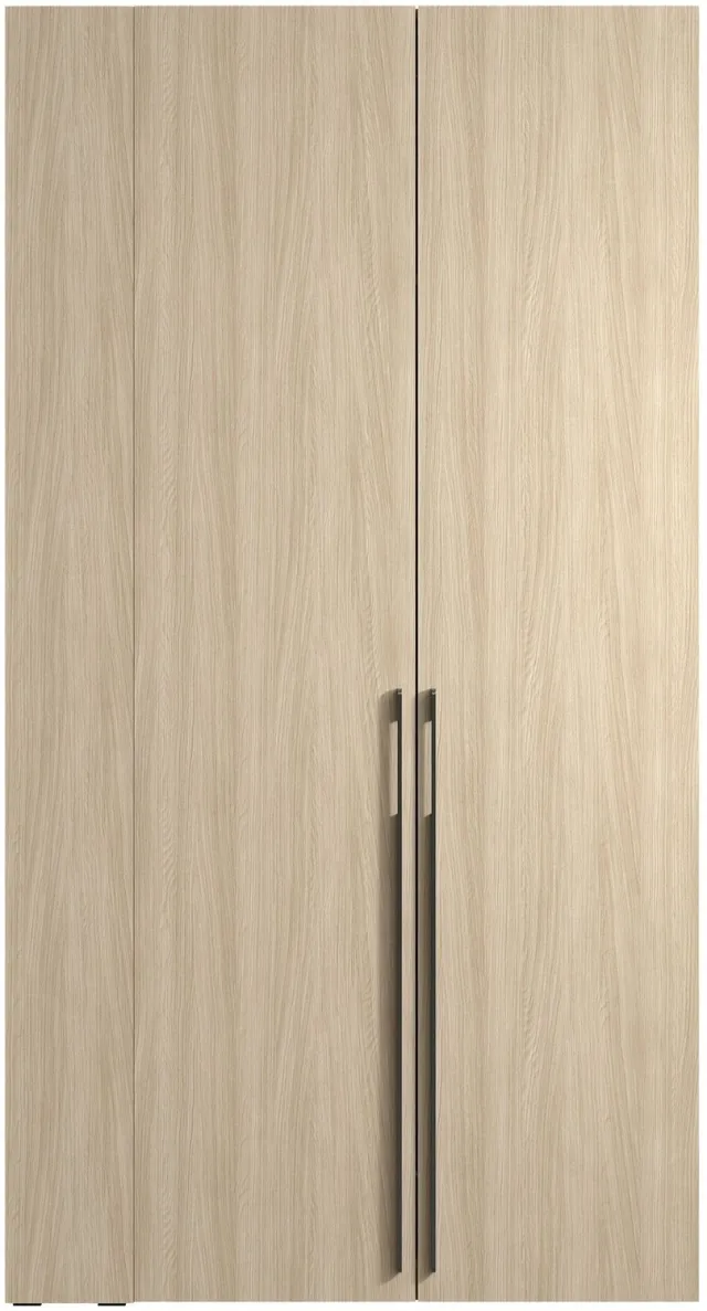 Selsey Escombe – Legkast met ledverlichting, 2-deurs, Barista eiken, 110 cm
