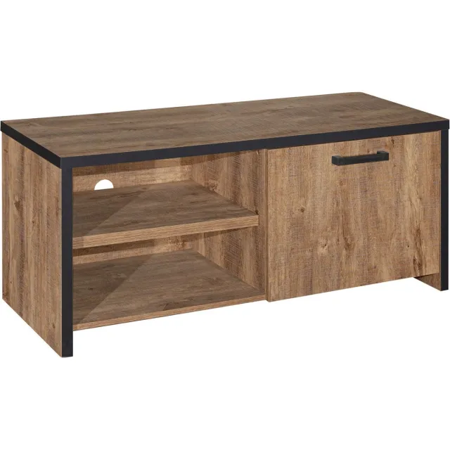 BELFURN TV-meubel Eunice in decor mango bruin en zwart