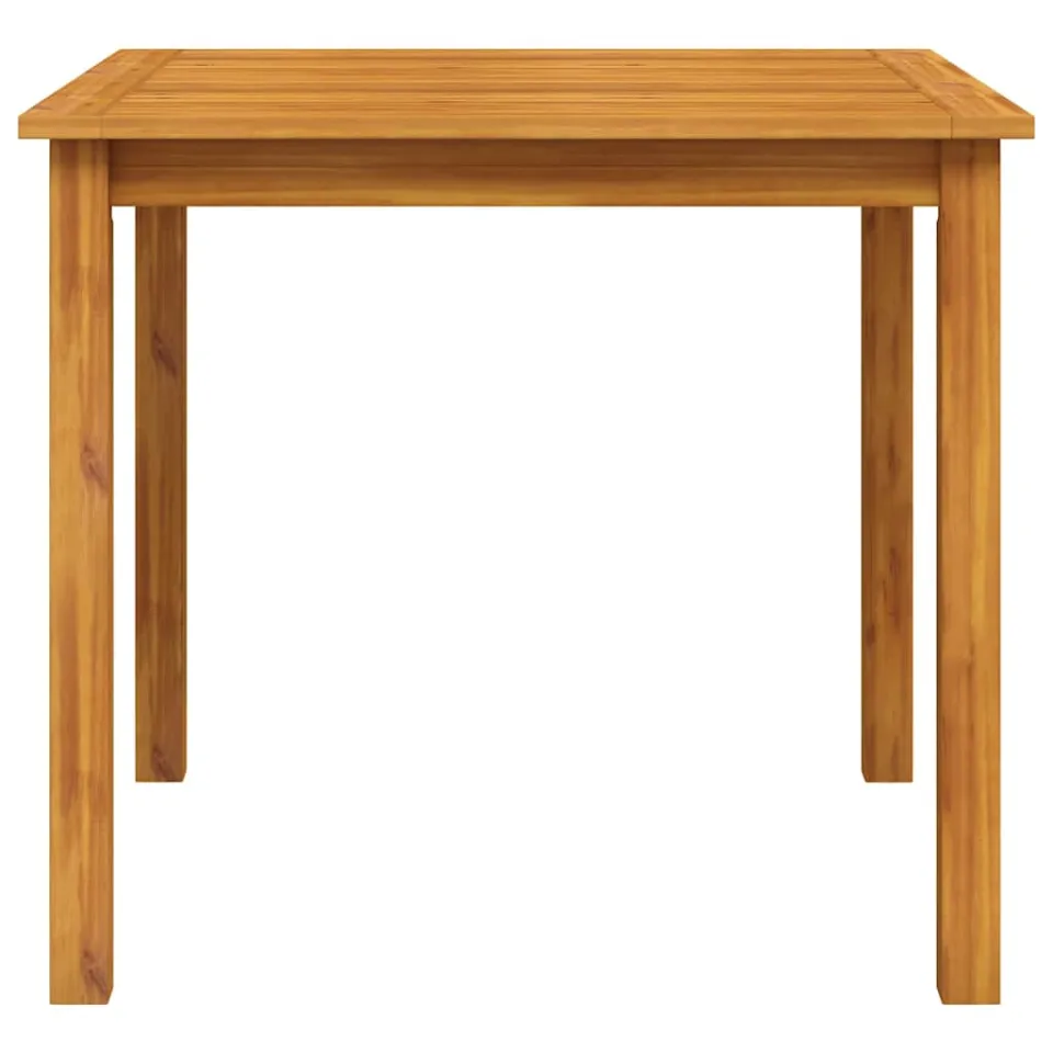 vidaXL Tuintafel 85x85x74 cm massief acaciahout Bruin