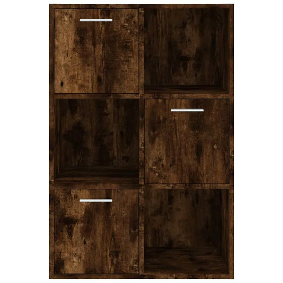 vidaXL Opbergkast 60x29,5x90 cm gerookt eikenkleurig, foto 3
