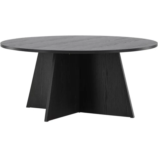 Svea Marina ronde salontafel - ø 100 cm - zwart