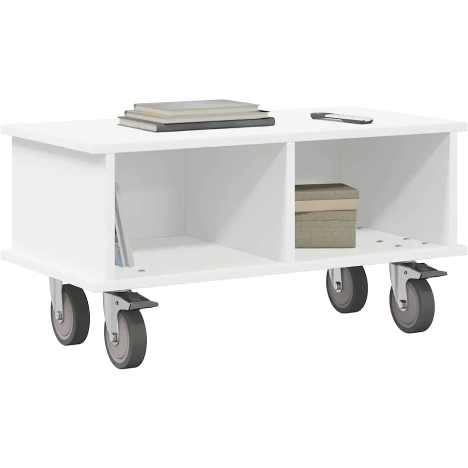 vidaXL TV-standaard 68,5 x 35 x 35 cm Wit Bewerkt hout, foto 2