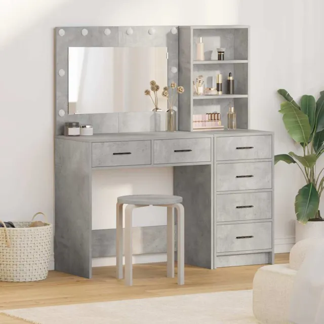 vidaXL Plafondtafel 2 st Grijs 78.5 x 41 x 135 cm Bewerkt hout, foto 2