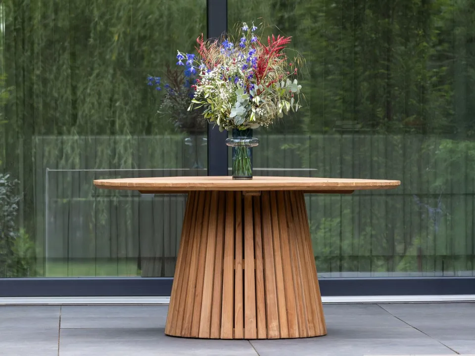 Hartman tuinmeubelen Hartman Sophie Studio/Santa Severina ø180cm dining tuinset 7-delig bruin, foto 5