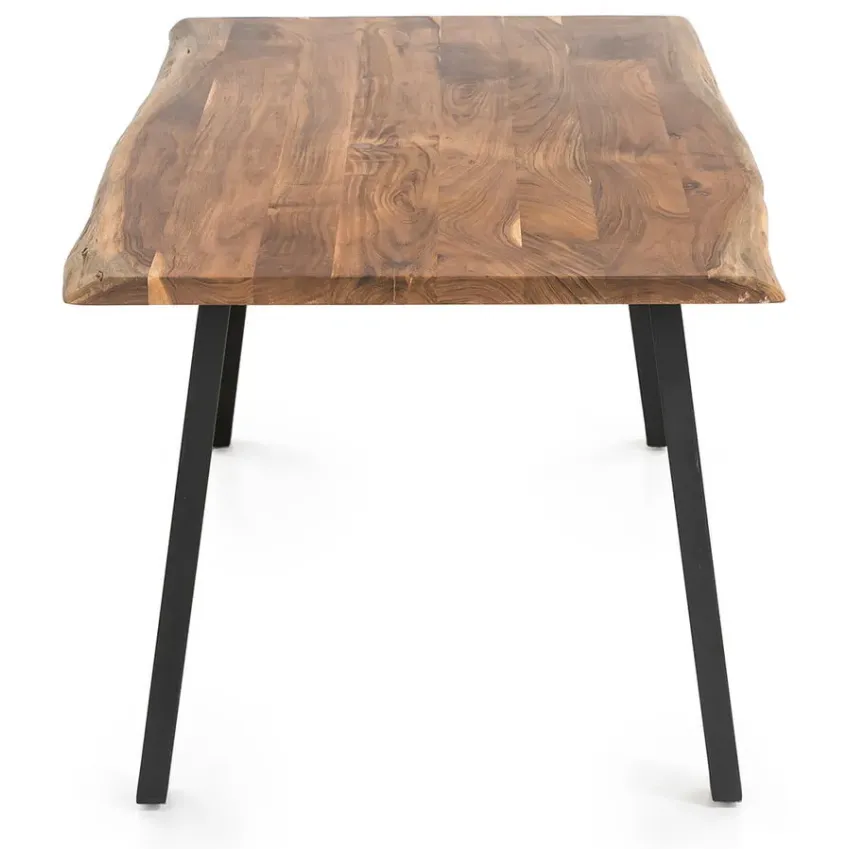 Eetkamertafel Thijmen Acacia bruin, foto 4