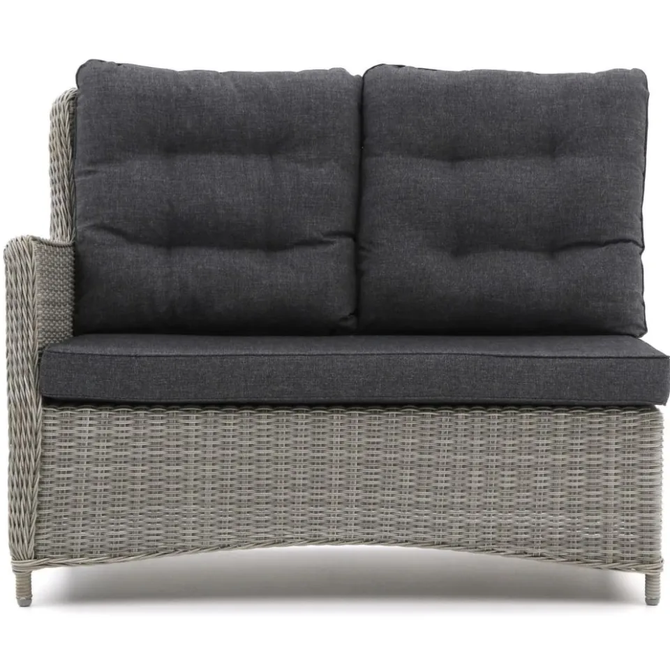 Intenso Furniture Intenso Milano/ROUGH-L dining loungeset 5-delig grijs, foto 4