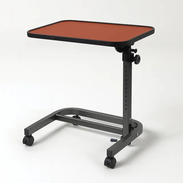 Aidapt bedtafel met wielen - 15 kg belastbaar - Bruin