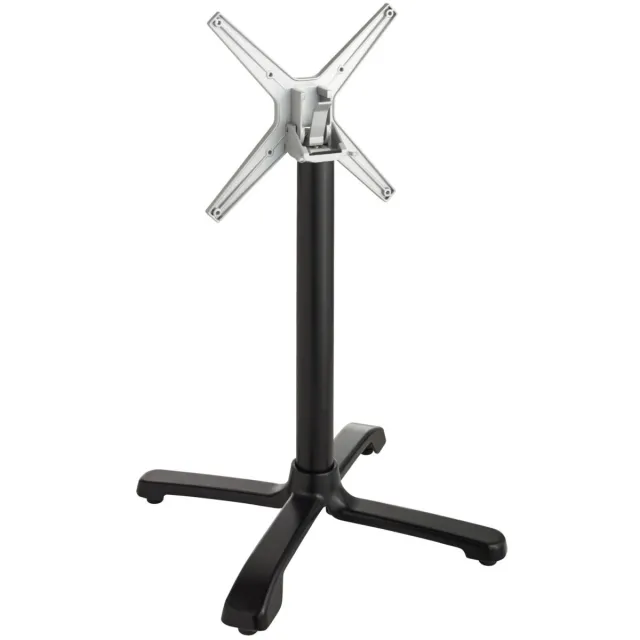 FLAT Tafelpoot Regulo inklapbaar; 51x51x72 cm (BxLxH); zwart
