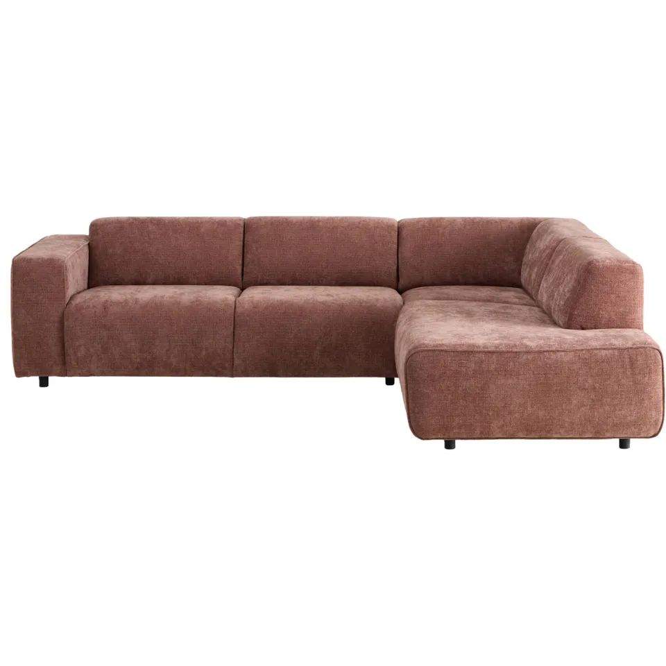 NOUS Living hoekbank rechts Aaris roze, foto 4