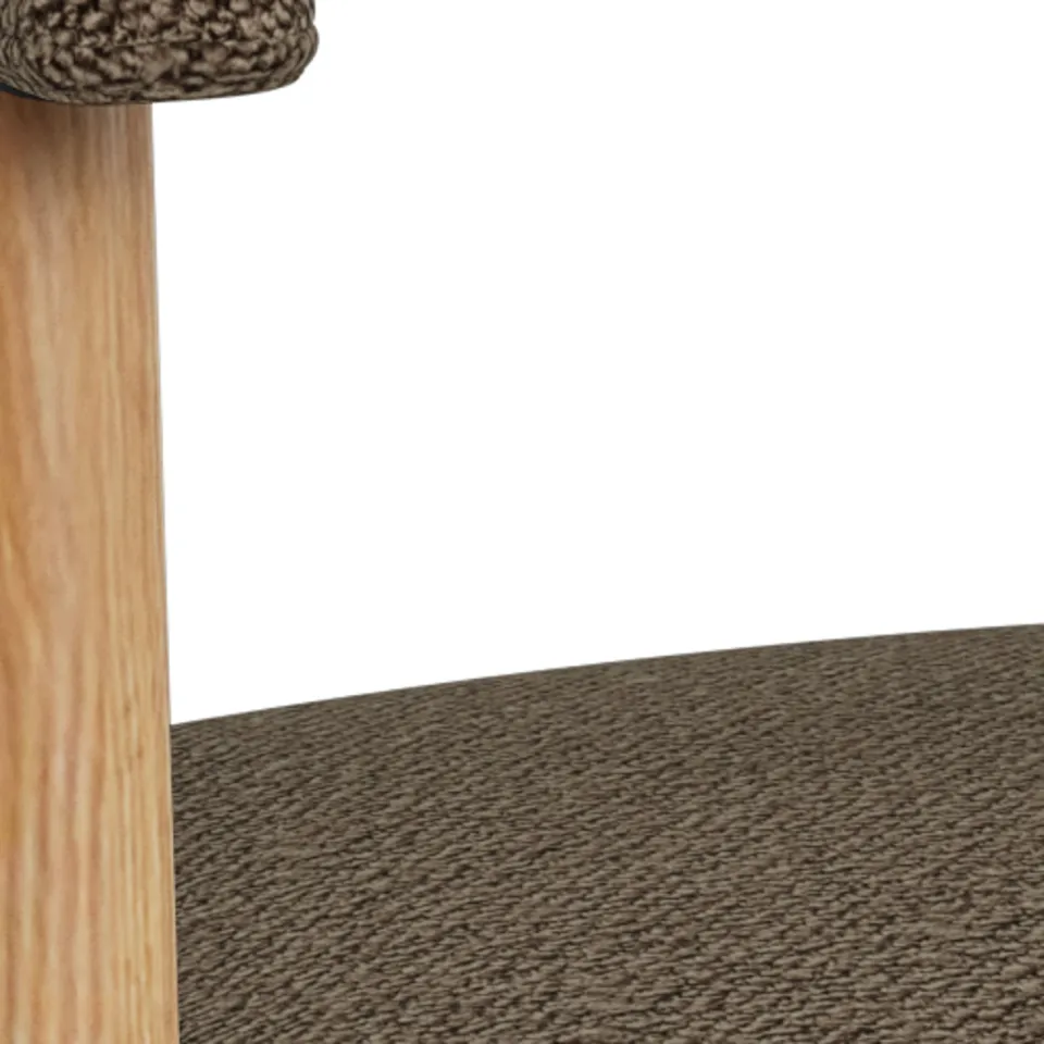 Wehkamp Home Alea eetkamerstoel taupe, foto 7