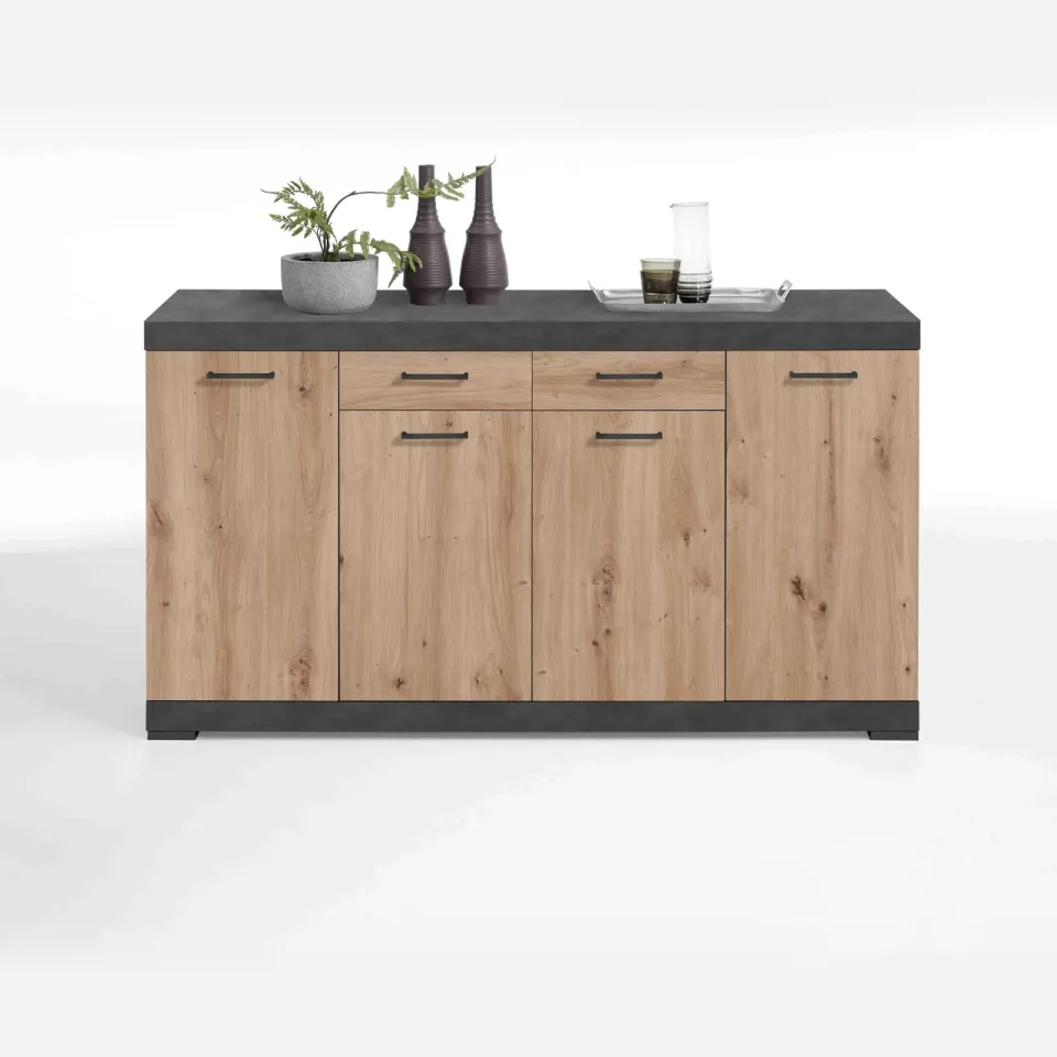 dressoir Hermes artisan eiken, foto 2
