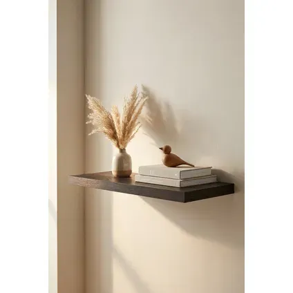 Duraline Wandplank Xl4 Antraciet Eiken 38mm 118x23,5cm, foto 2