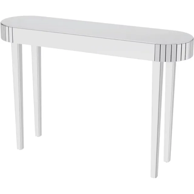 Bolt Edge Teroni Consoletafel - Haltafel - Wandtafel - Zilver - Sidetable - 120cm