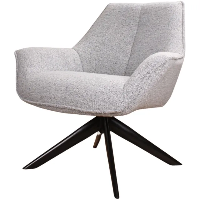 DS4U Miron draaifauteuil - grijs