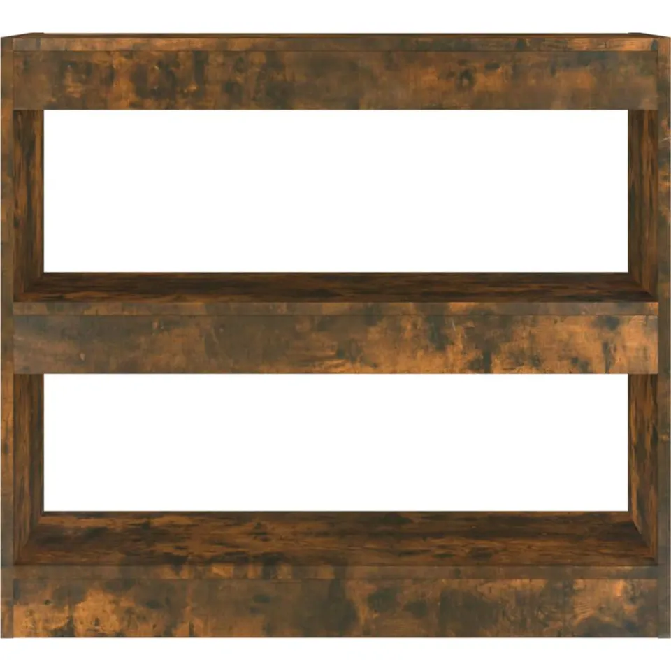 vidaXL Boekenkast/kamerscherm 80x30x72 cm gerookt eikenkleurig, foto 4