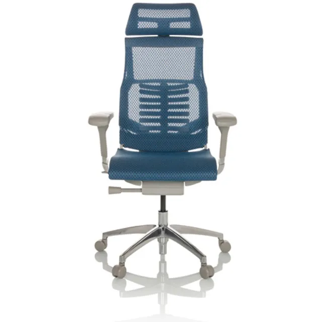 Bureaustoel / Directiestoel POFIT G GEN2 Netstof blauw hjh OFFICE