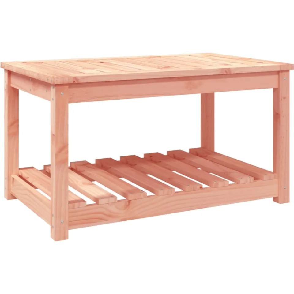 vidaXL Tuintafel 82,5x50,5x45 cm massief douglashout bruin