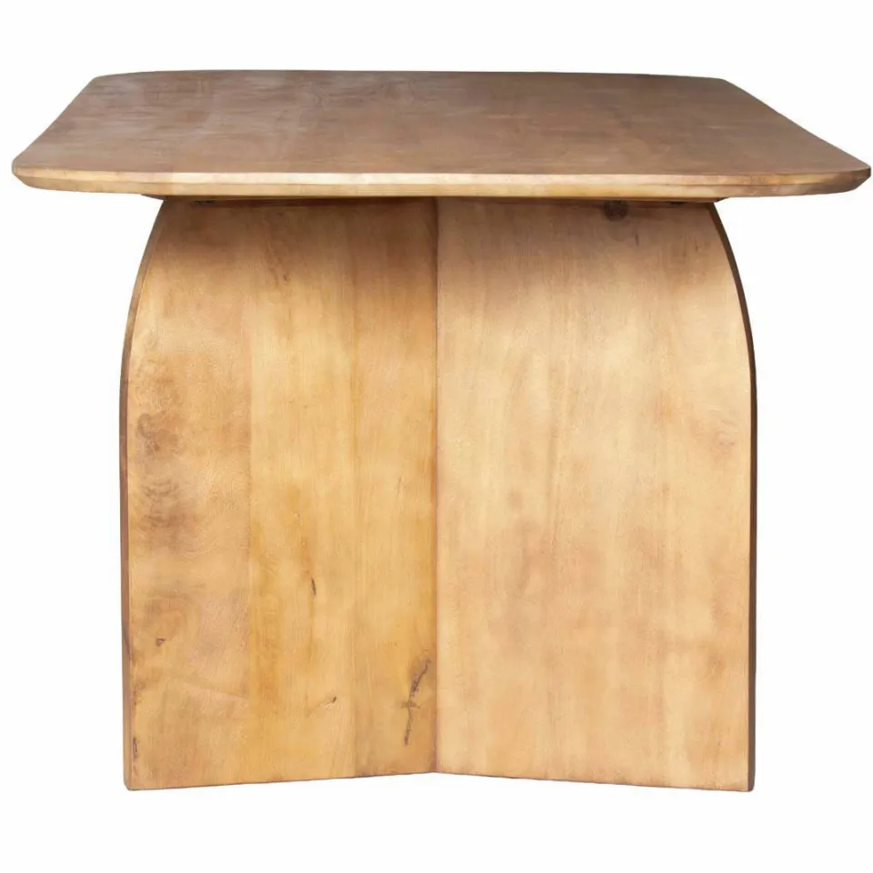 Giga Meubel Eettafel Dalarna - Deens Ovaal Naturel Hout - 240x100x76cm, foto 3