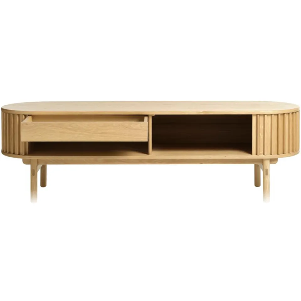 Olivine Kjeld houten tv meubel naturel - 160 x 45 cm, foto 3
